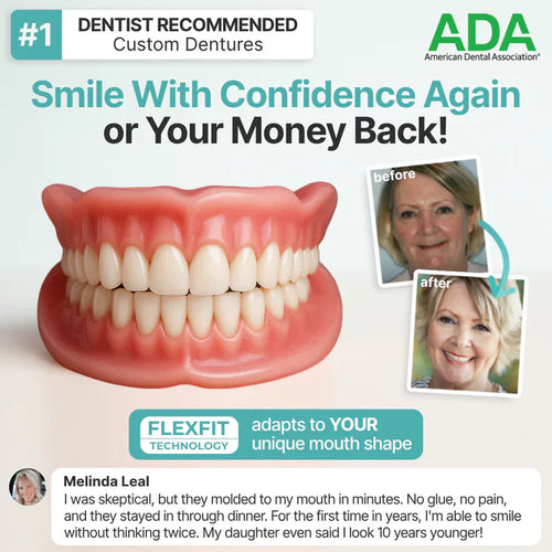Medazy™ Custom-Fit Full Functional Dentures