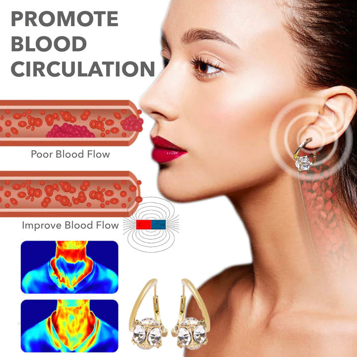 Lymphvity MagneTherapy Germanium Earrings(Limited Time Discount 🔥 🔥 Last Day)
