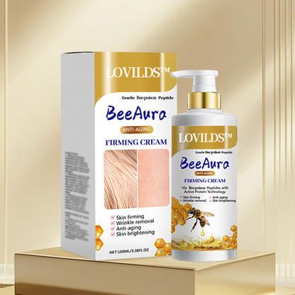 🌱🐝LOVILDS™ BeeAura Anti-Aging Firming Cream,Address Crepe & Sagging(🔥70% Off for a Limited Time!)
