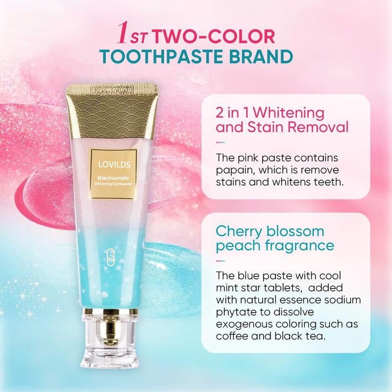 🔥Final 3 Hours: 60% OFF Nicotinamide Whitening Toothpaste